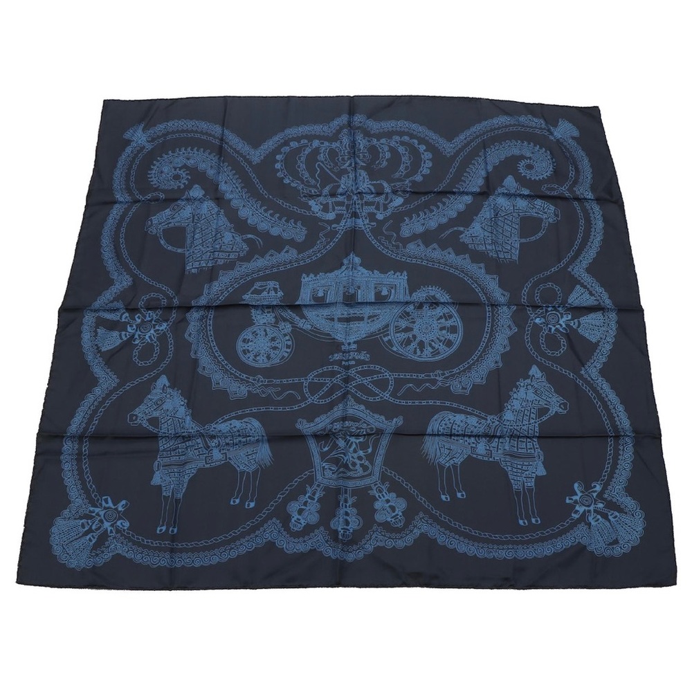 ✧ Hermès “Paperole” silk twill scarf
